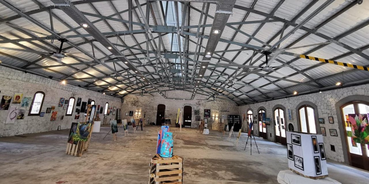 We Arts Community exhibits at the Galerie du Génie, Port Louis