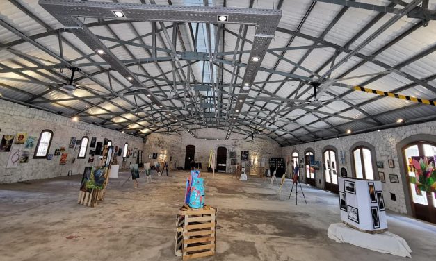 We Arts Community exhibits at the Galerie du Génie, Port Louis