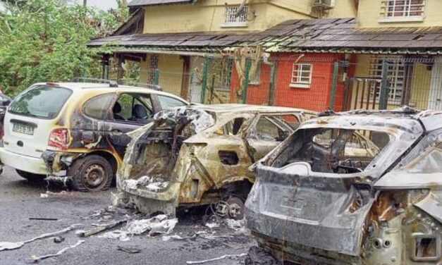 Mayotte on fire!