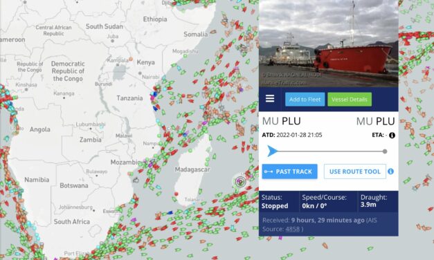 Un navire mauricien s’échoue à La Réunion