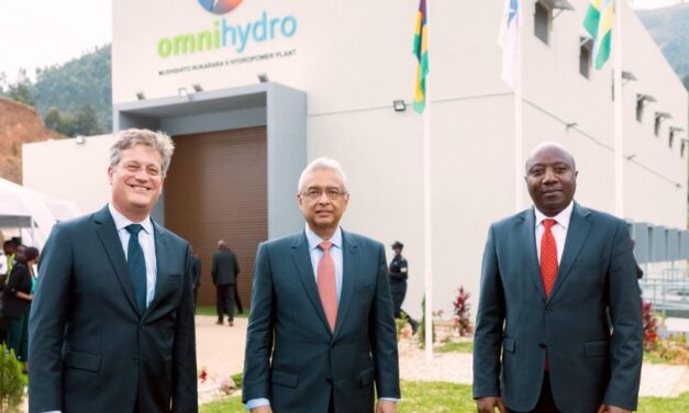 Omnicane inaugure une centrale au Rwanda