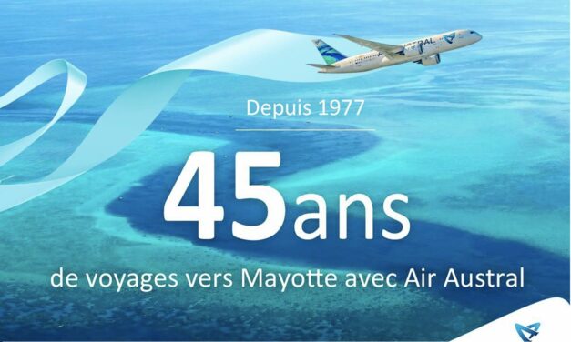 Air Austral fête les 45 ans de la ligne Réunion-Mayotte
