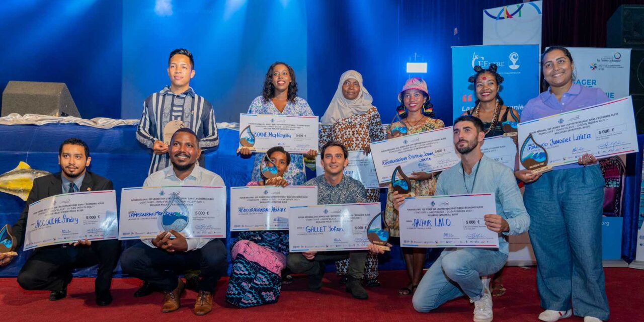 Concours « Innov’Bleue – océan Indien » : 10 lauréats récompensés.