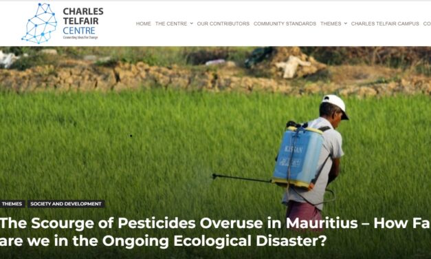Pesticides: Maurice’s image unfairly tarnished