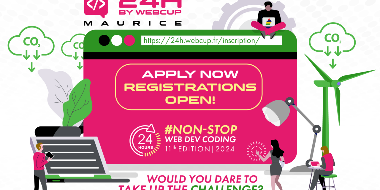Ouverture des inscriptions des 24H By Webcup Maurice 2024 !