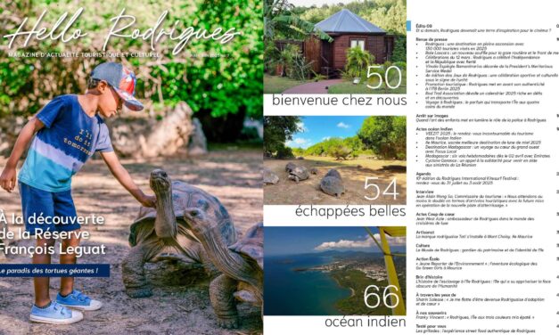 Sortie de la 7e édition du magazine Hello Rodrigues