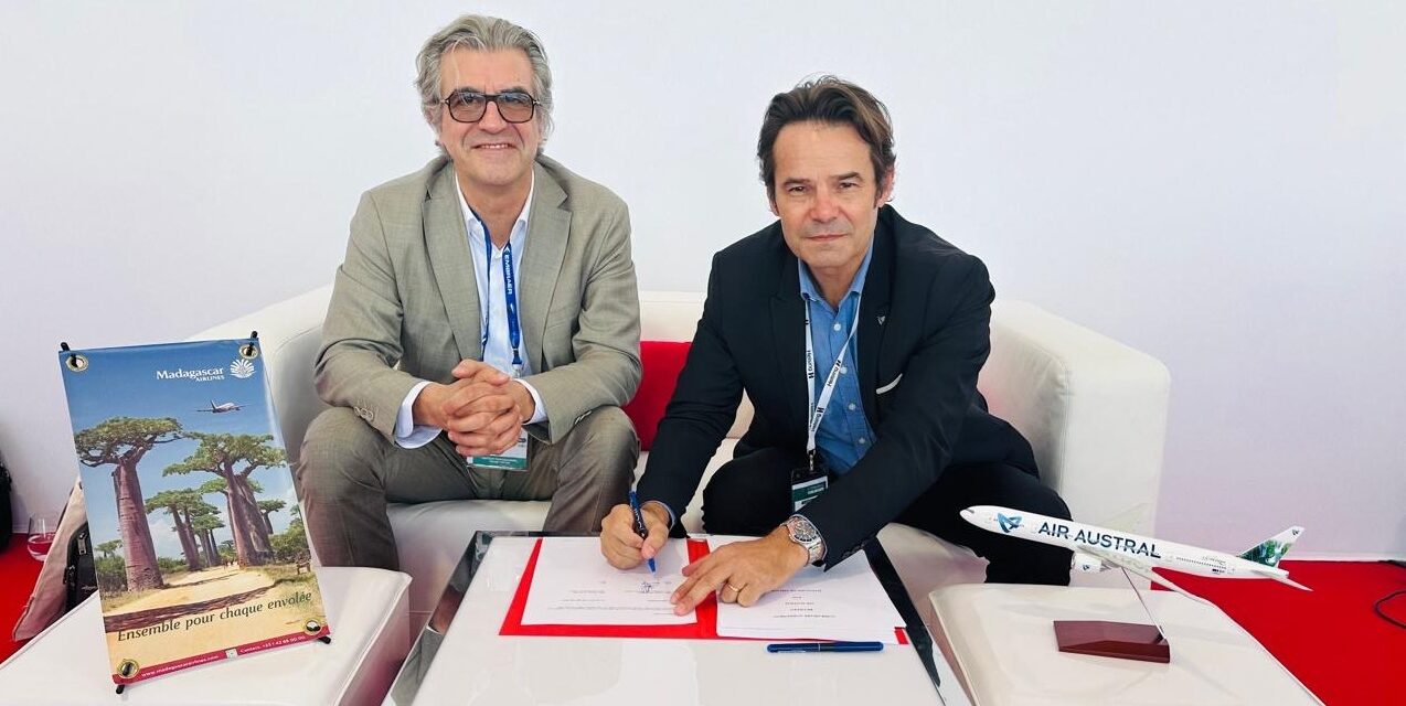 Madagascar Airlines et Air Austral en partage de codes