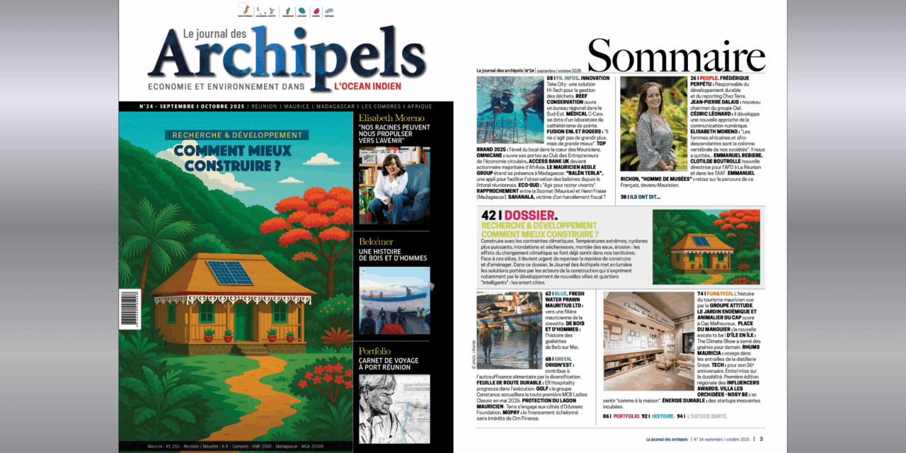 NOUVELLE ÉDITION DU JOURNAL DES ARCHIPELS