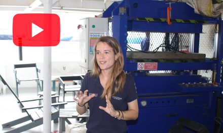 Morgane Kerdoncuff, responsable des escales chez Plastic Odyssey, se confie