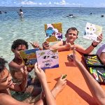 Plongée éducative dans le lagon pour des collégiens de Saint-Benoît